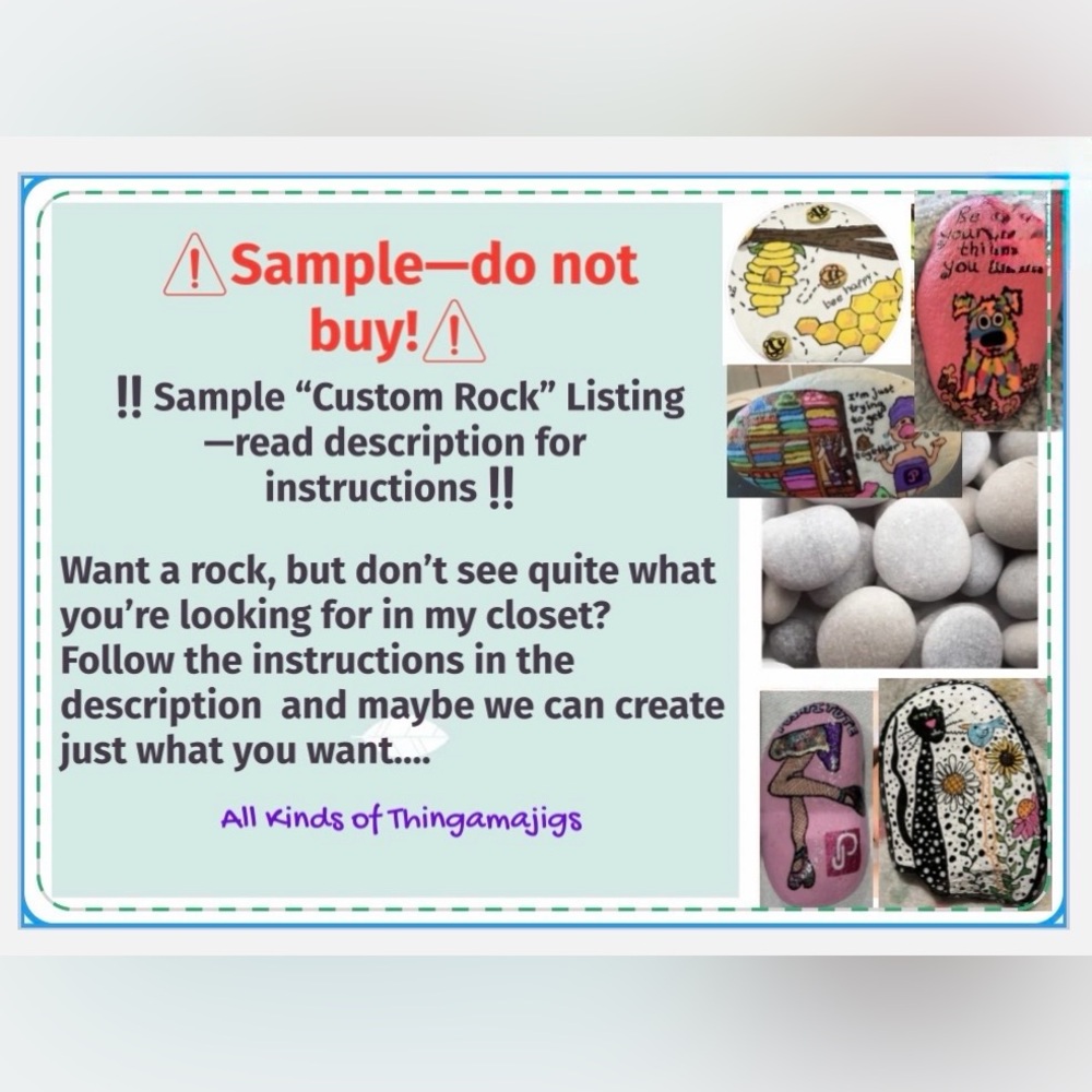 Sample, do not buy—read description